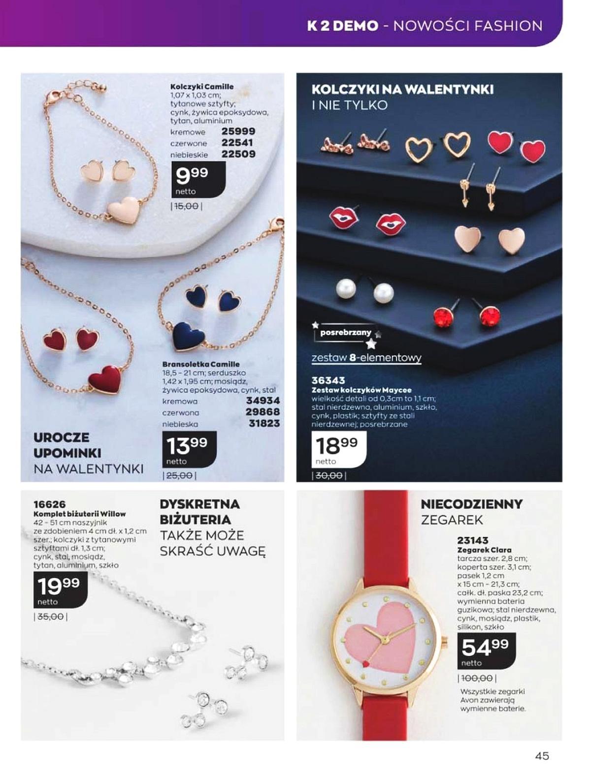 Gazetka promocyjna Avon str. 45