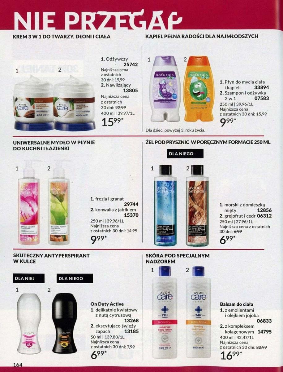 Gazetka promocyjna Avon str. 164