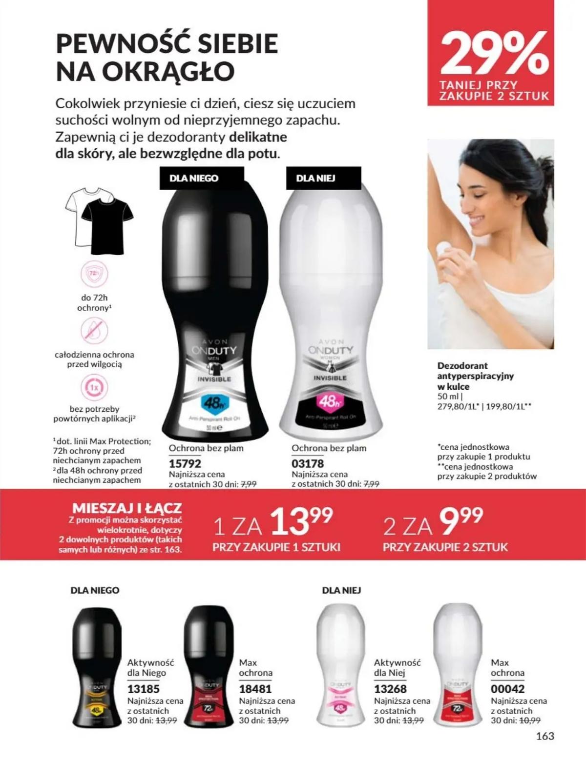 Gazetka promocyjna Avon str. 163