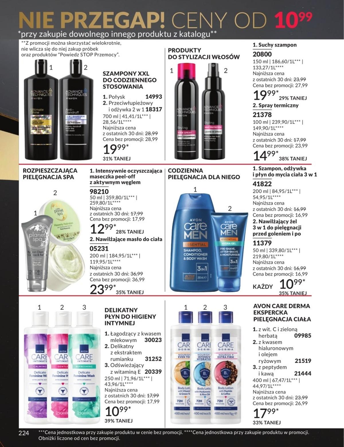 Gazetka promocyjna Avon str. 224