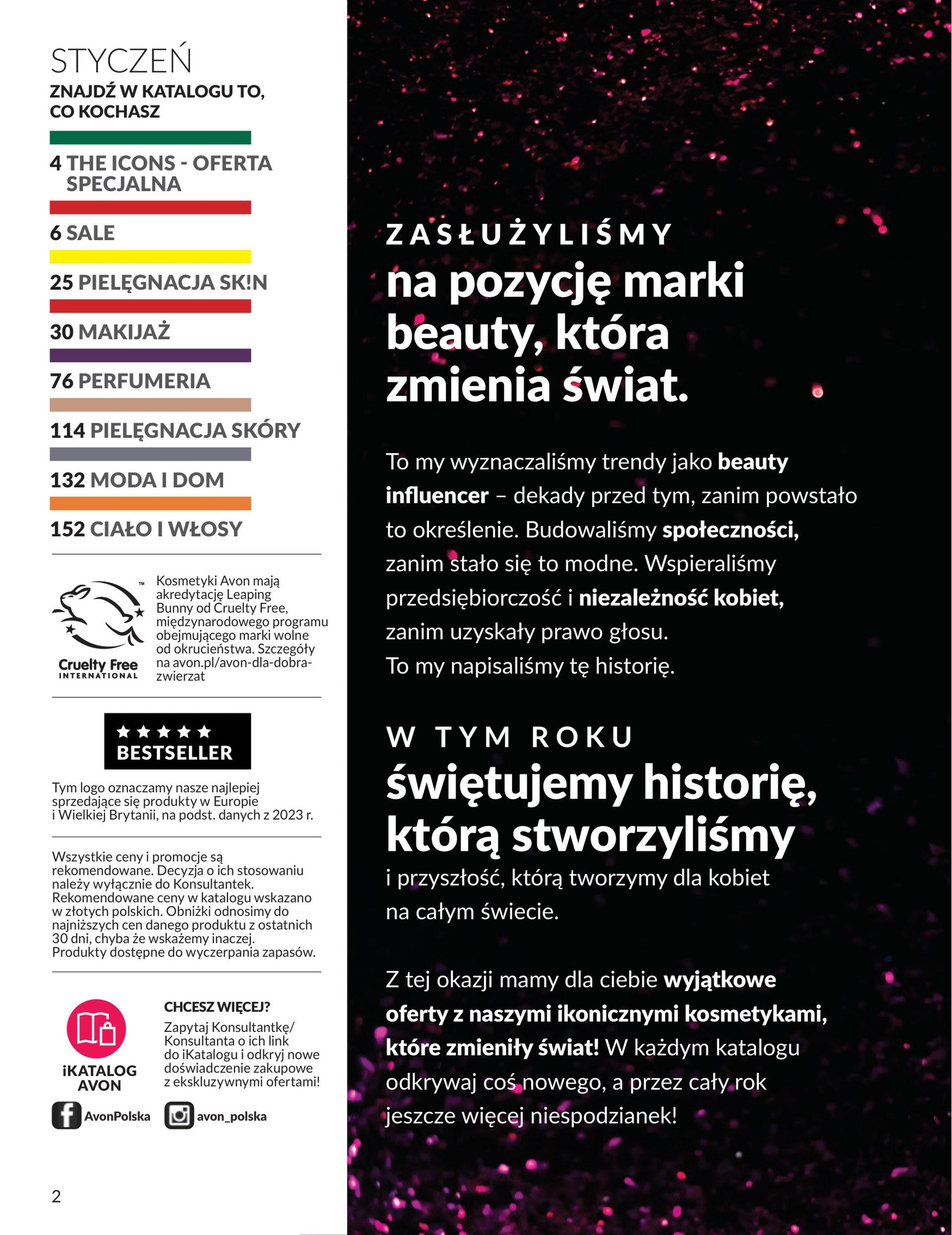Gazetka promocyjna Avon str. 2