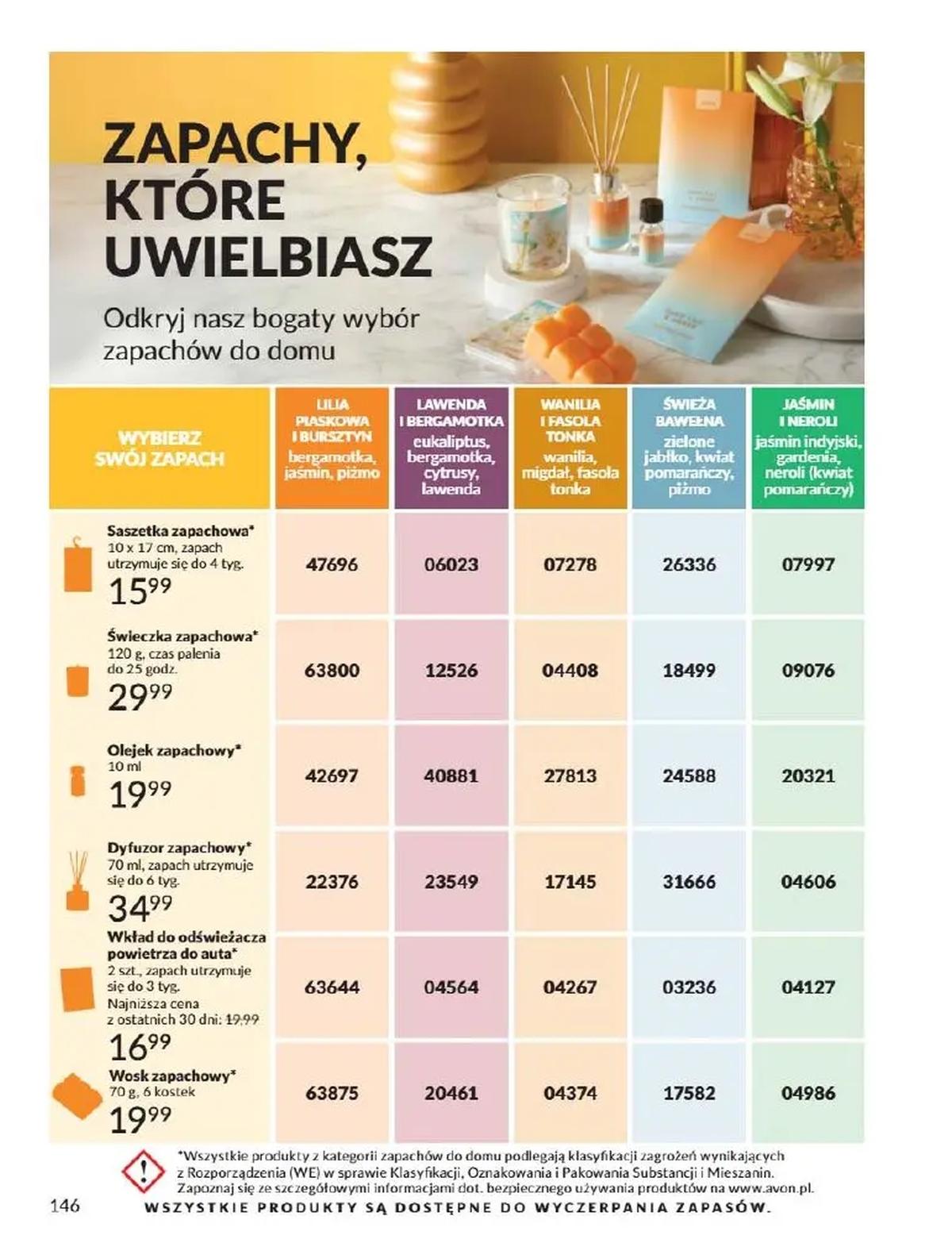 Gazetka promocyjna Avon str. 146