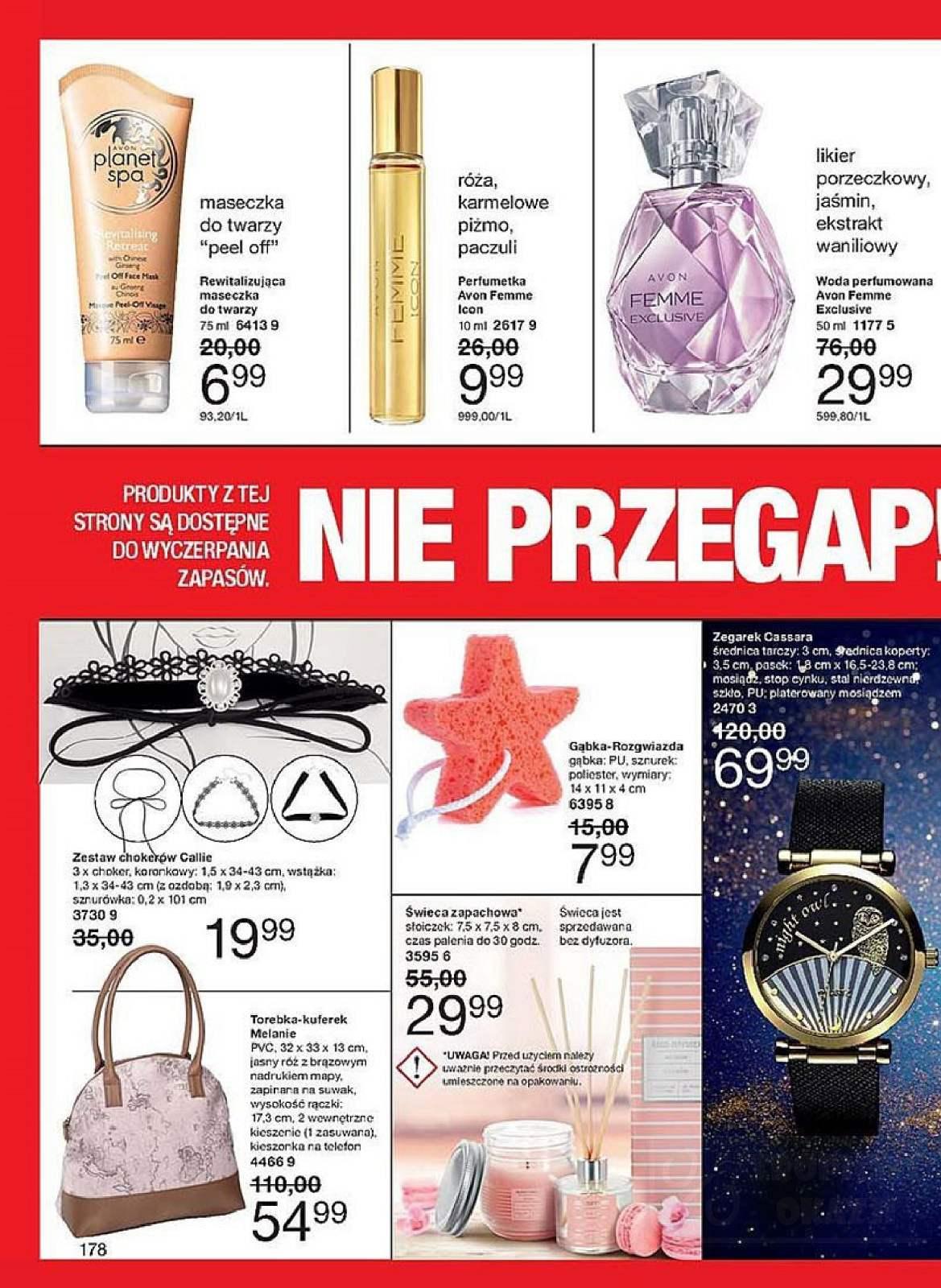 Gazetka promocyjna Avon str. 178