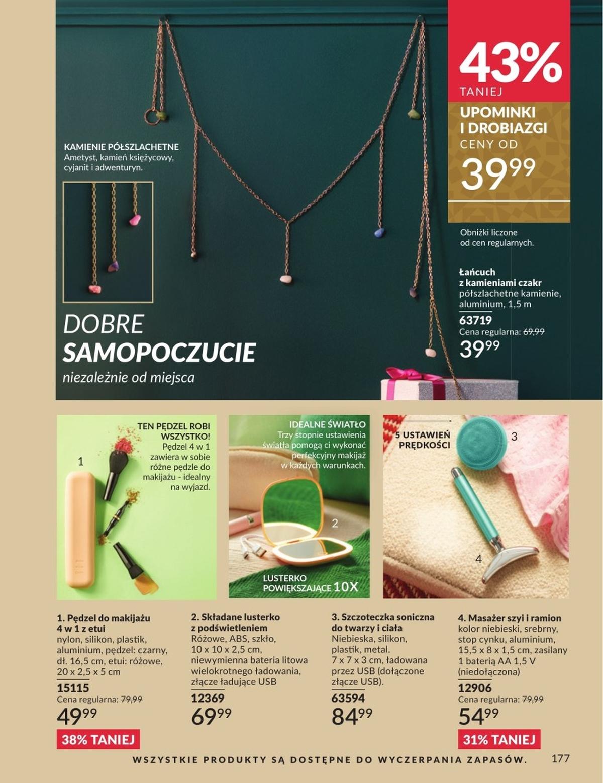 Gazetka promocyjna Avon str. 177