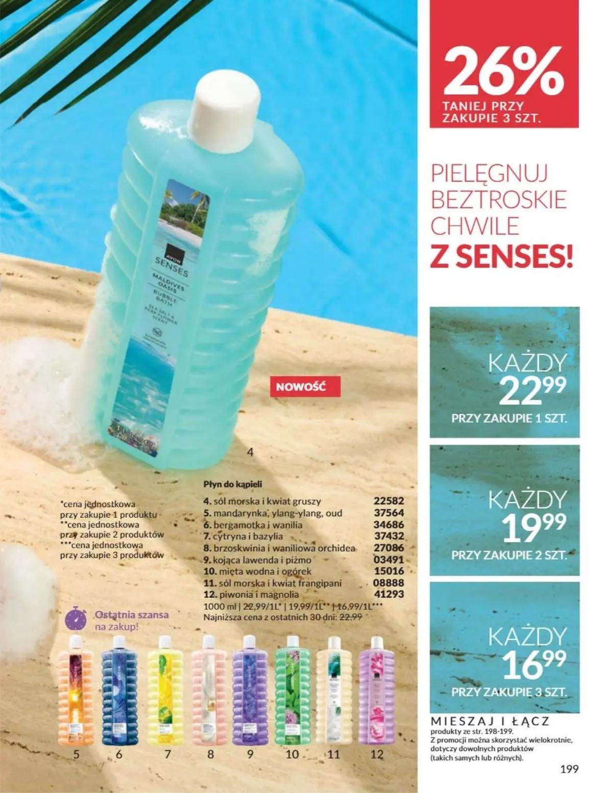 Gazetka promocyjna Avon str. 199