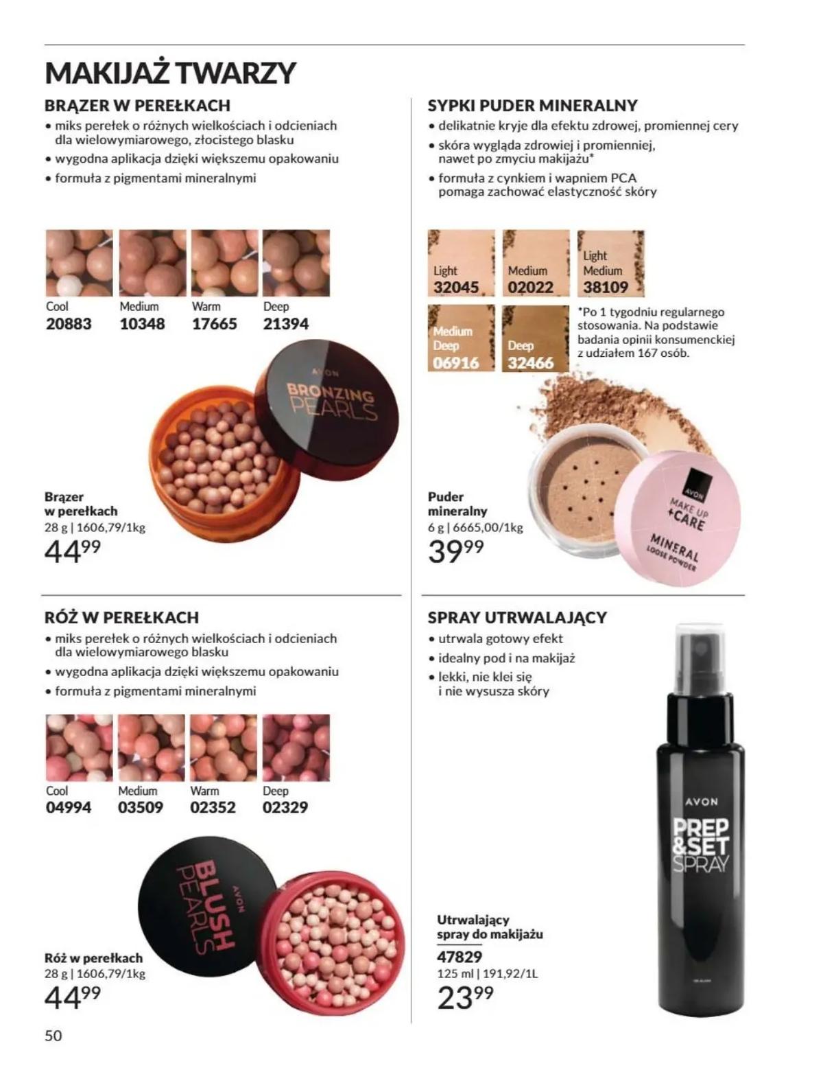 Gazetka promocyjna Avon str. 50