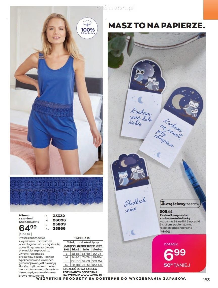 Gazetka promocyjna Avon str. 183