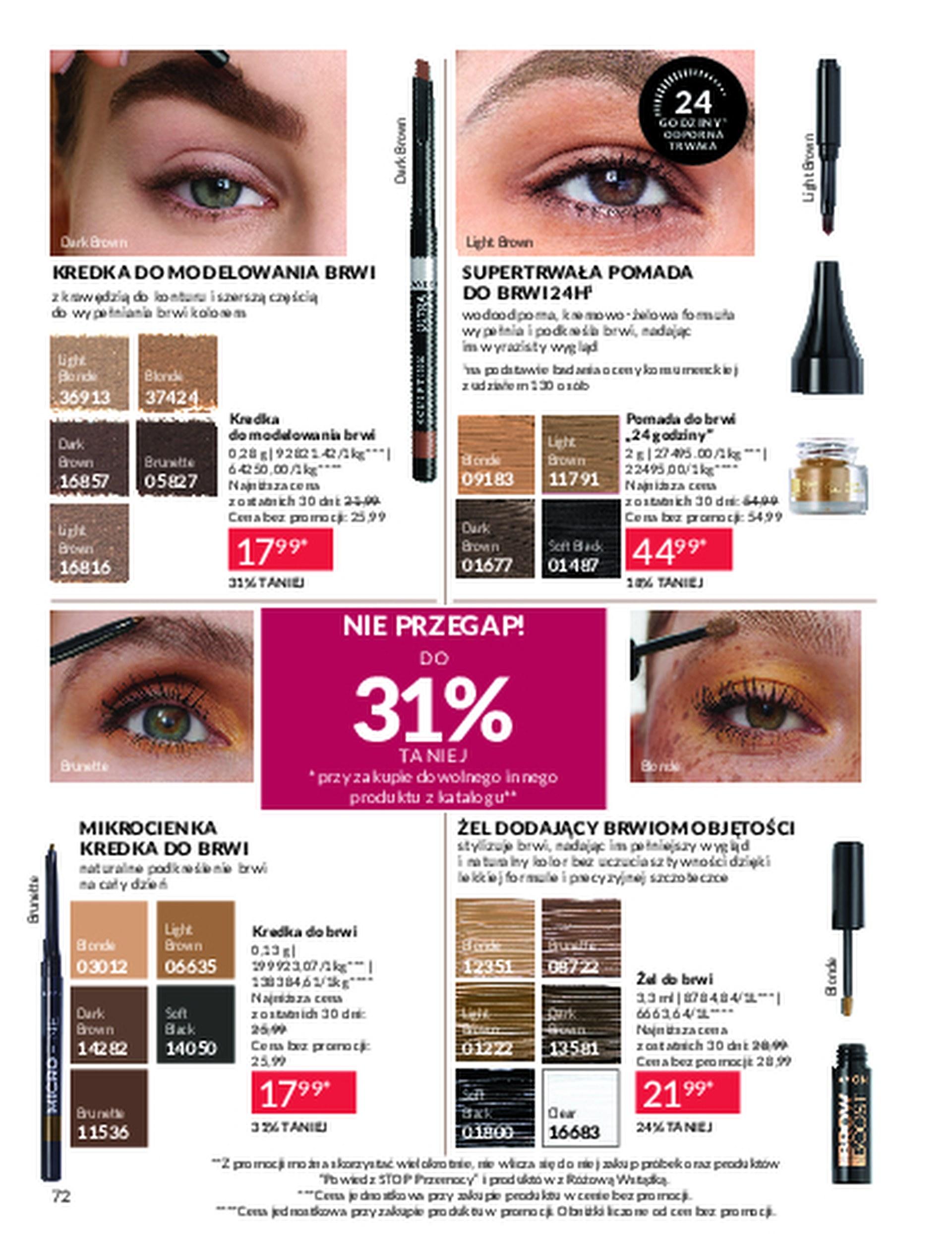 Gazetka promocyjna Avon str. 72