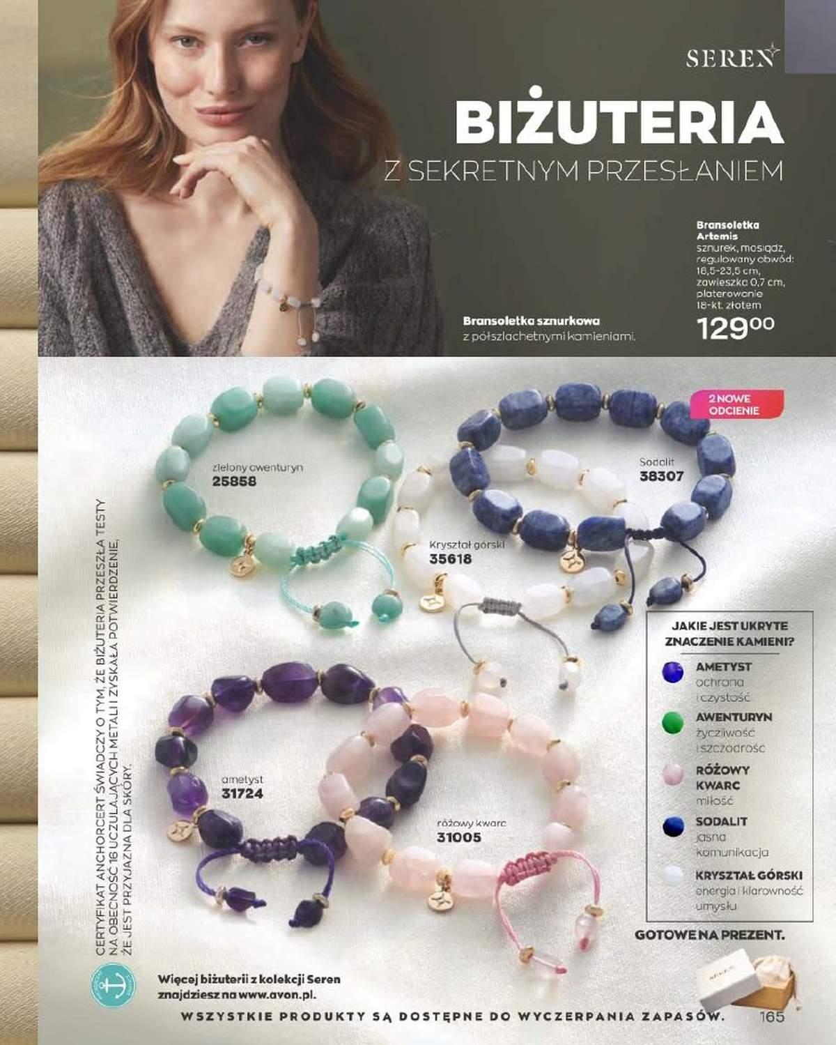 Gazetka promocyjna Avon str. 165