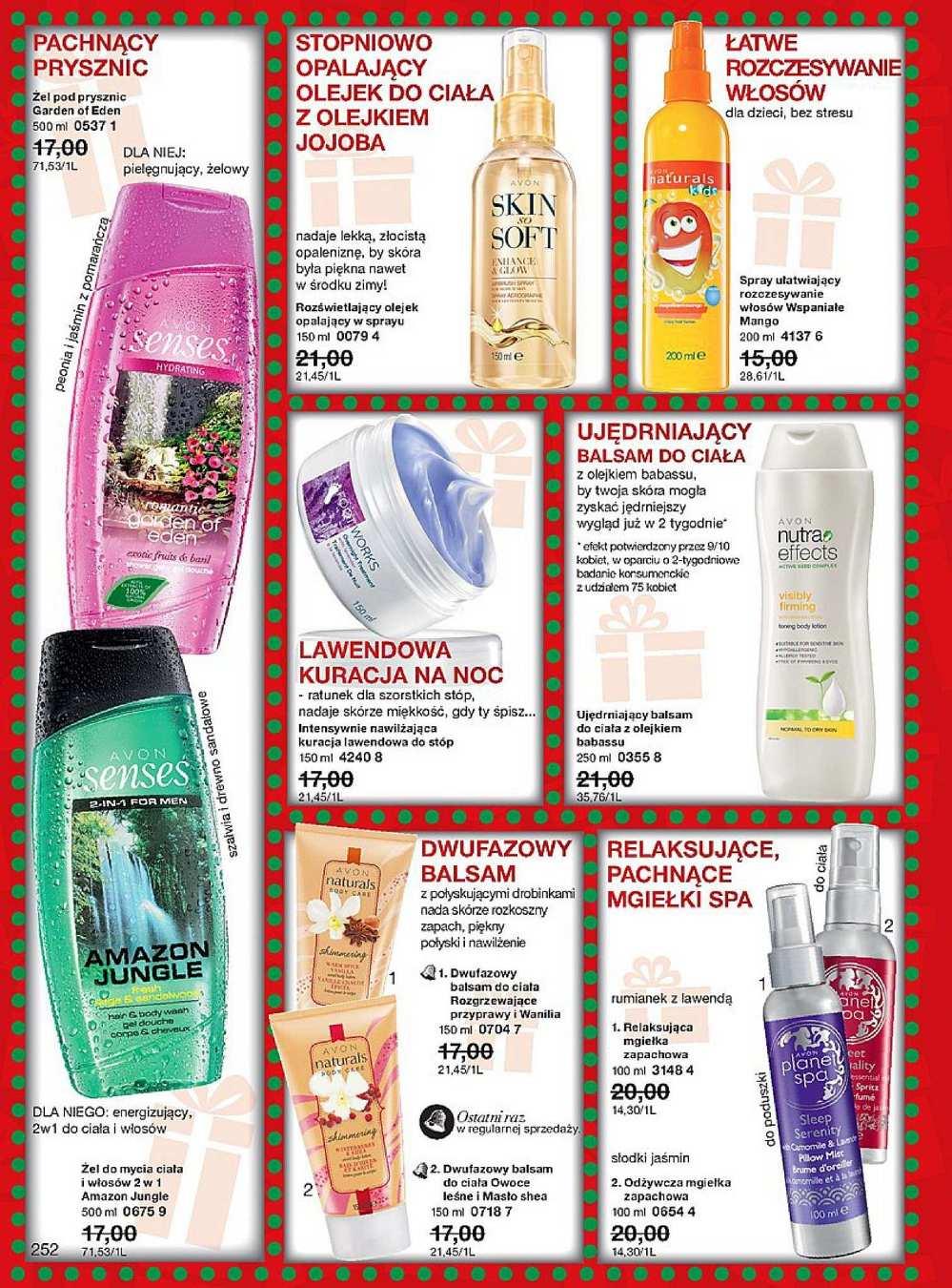 Gazetka promocyjna Avon str. 252