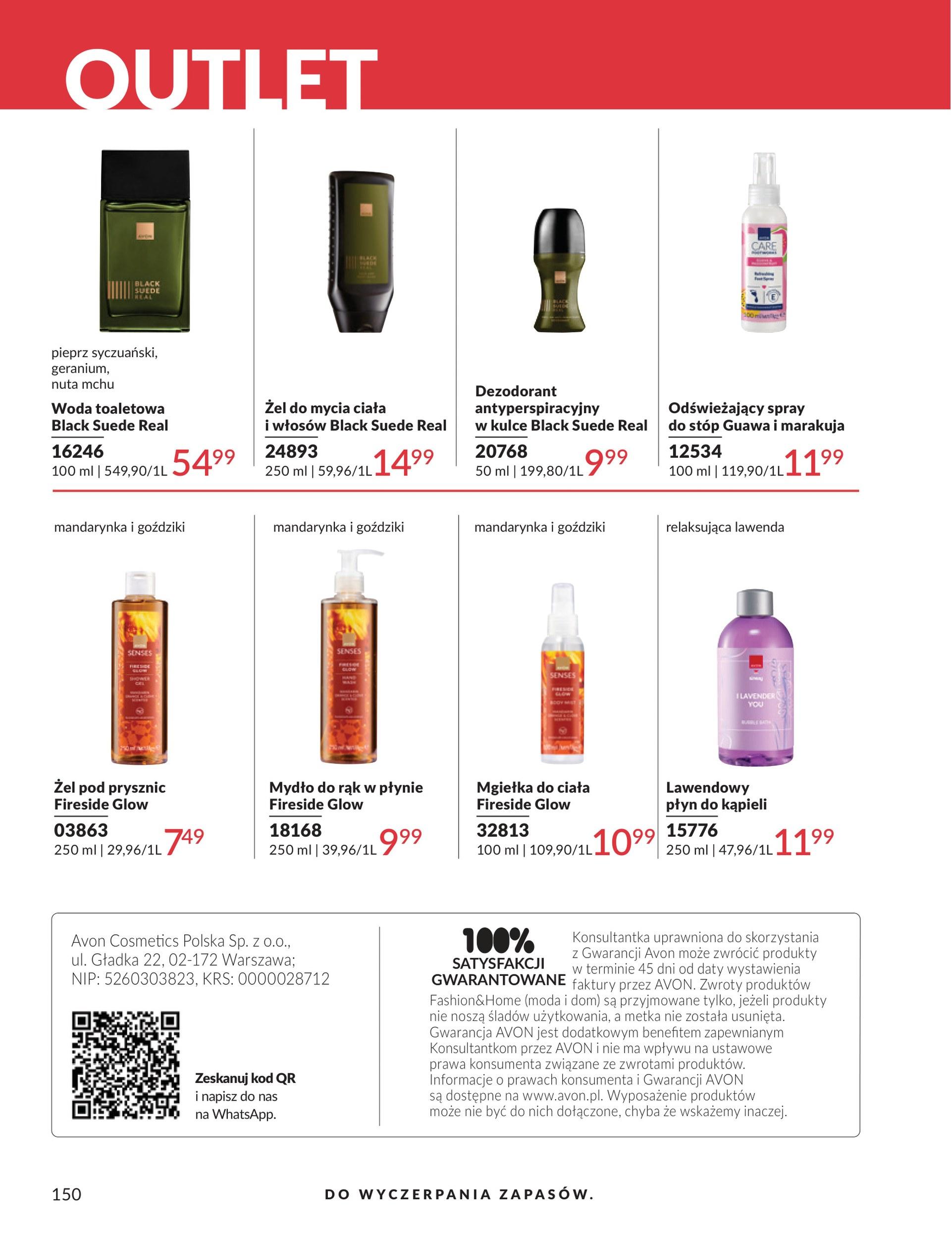 Gazetka promocyjna Avon str. 150