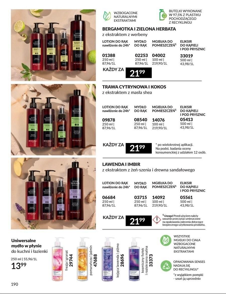 Gazetka promocyjna Avon str. 190