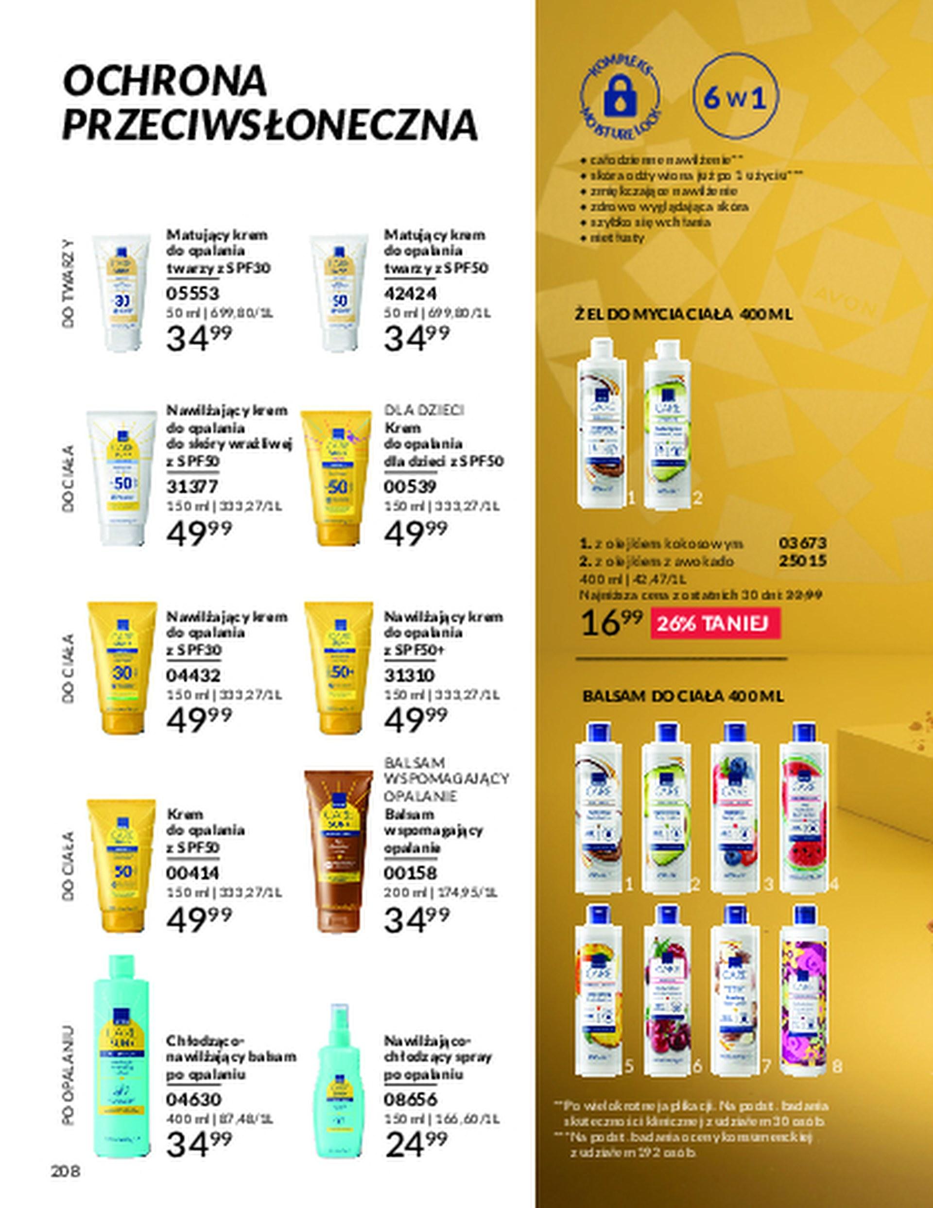 Gazetka promocyjna Avon str. 208