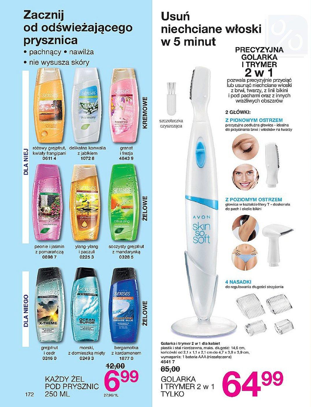 Gazetka promocyjna Avon str. 172