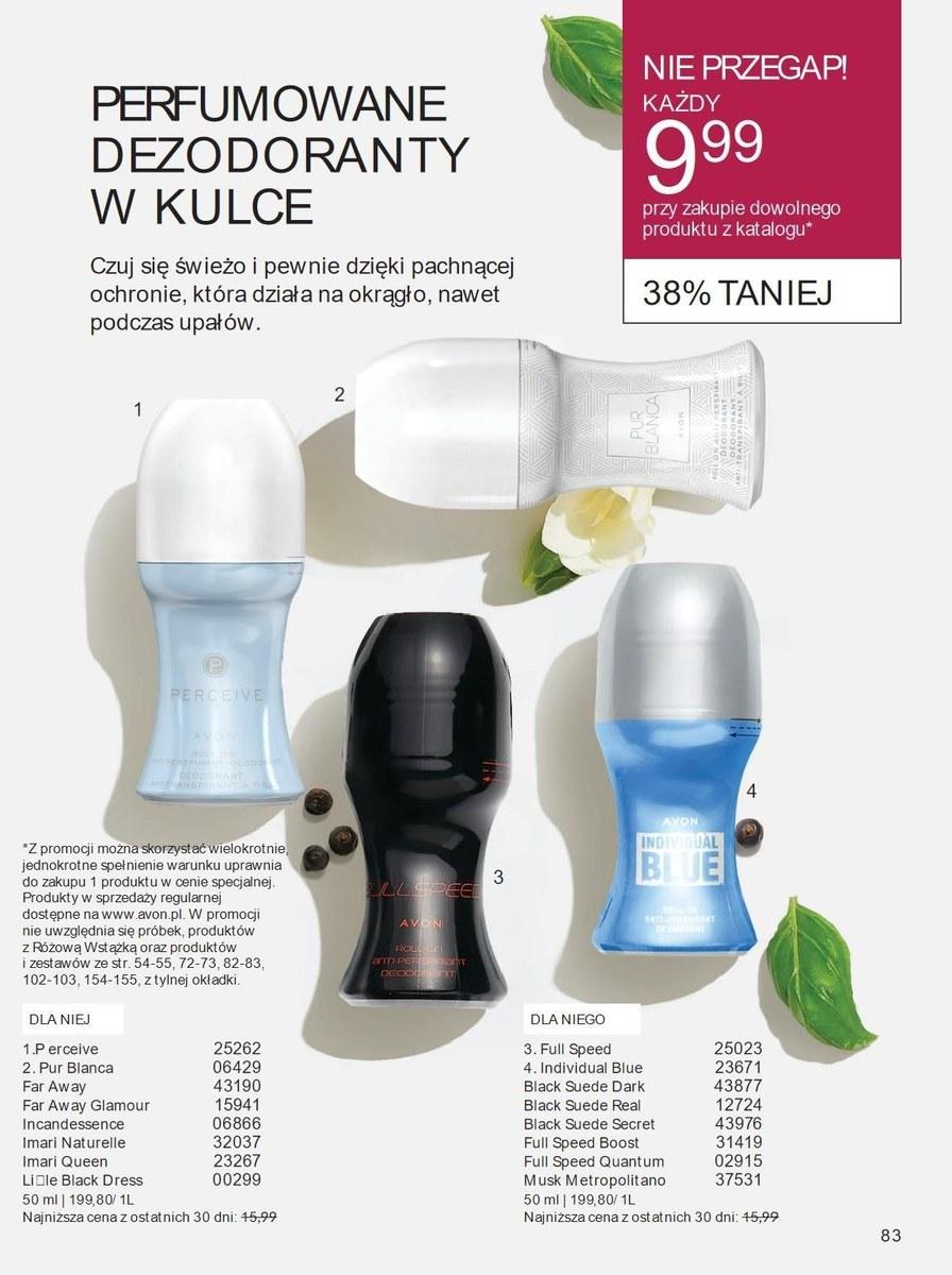 Gazetka promocyjna Avon str. 83