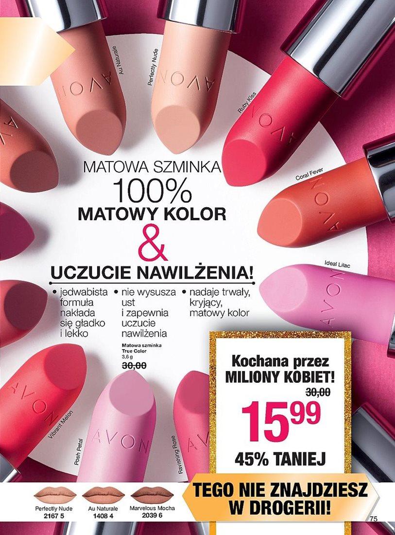 Gazetka promocyjna Avon str. 75