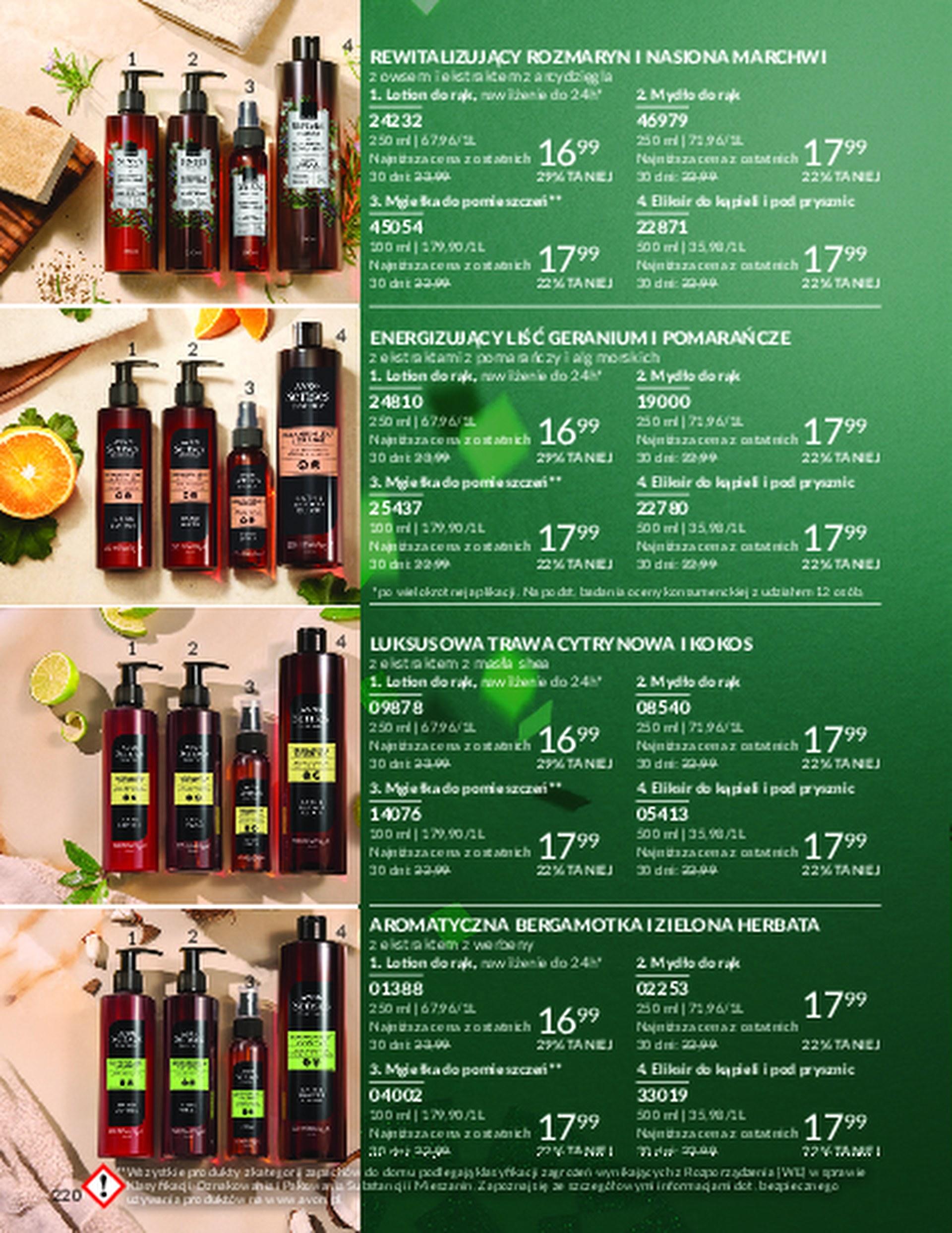 Gazetka promocyjna Avon str. 220
