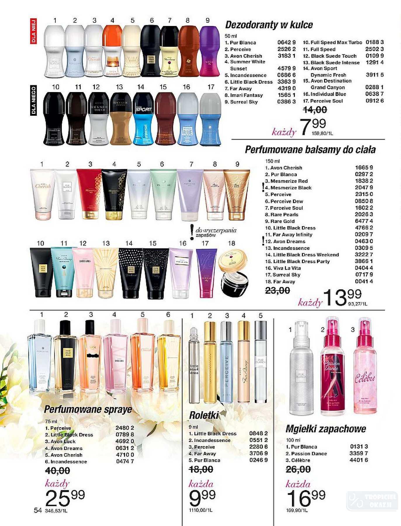 Gazetka promocyjna Avon str. 54