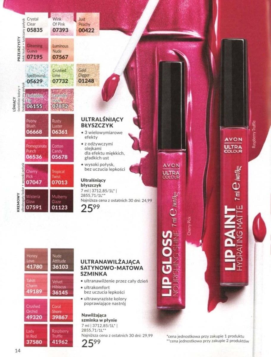 Gazetka promocyjna Avon str. 14