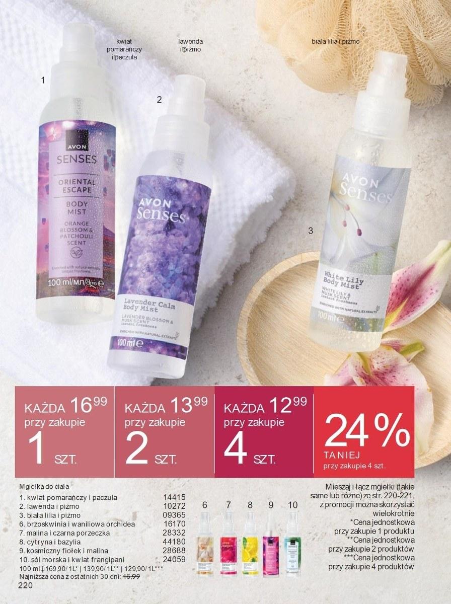 Gazetka promocyjna Avon str. 202