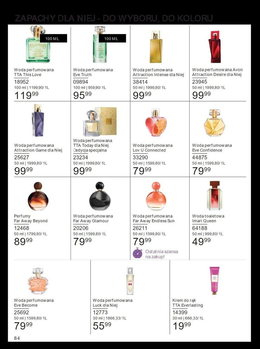 Gazetka promocyjna Avon str. 84