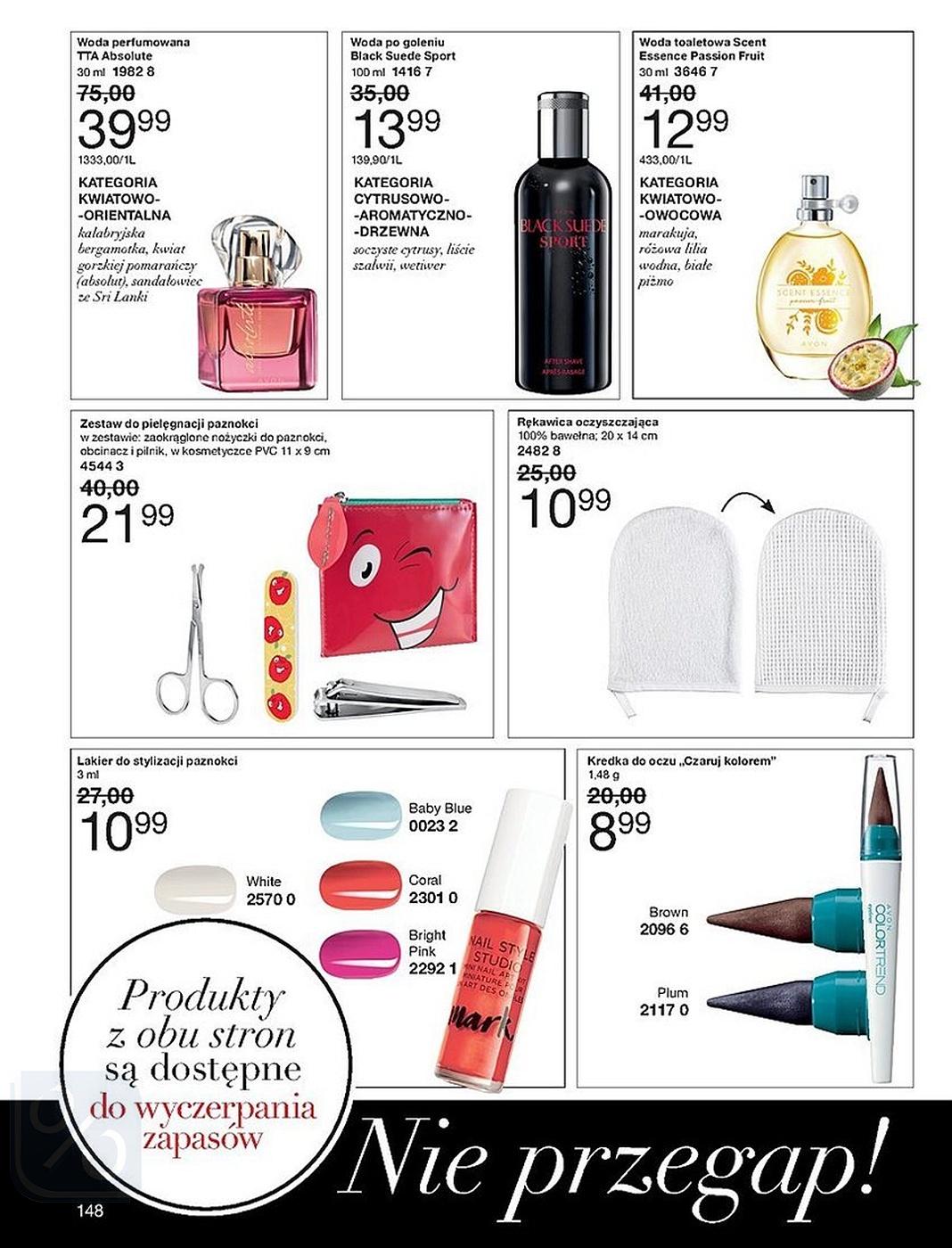 Gazetka promocyjna Avon str. 148