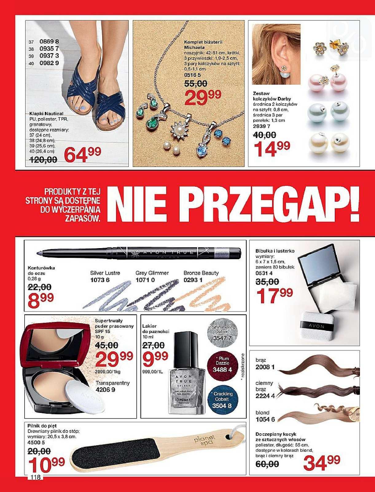 Gazetka promocyjna Avon str. 118
