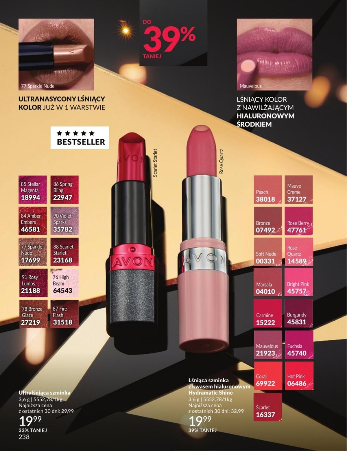 Gazetka promocyjna Avon str. 238