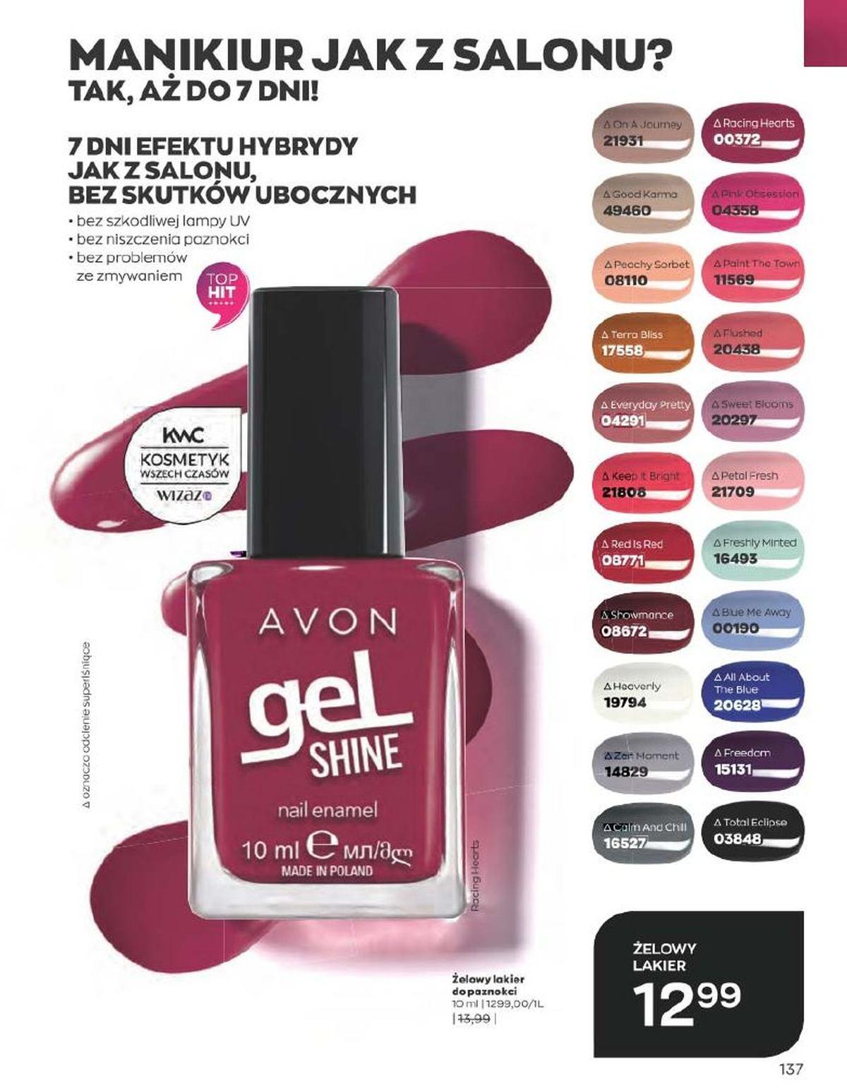 Gazetka promocyjna Avon str. 137