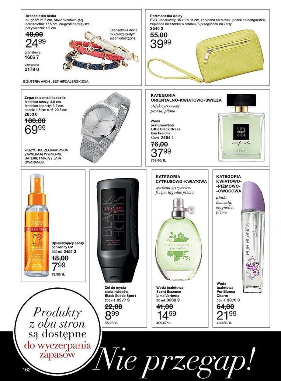 Gazetka promocyjna Avon str. 162