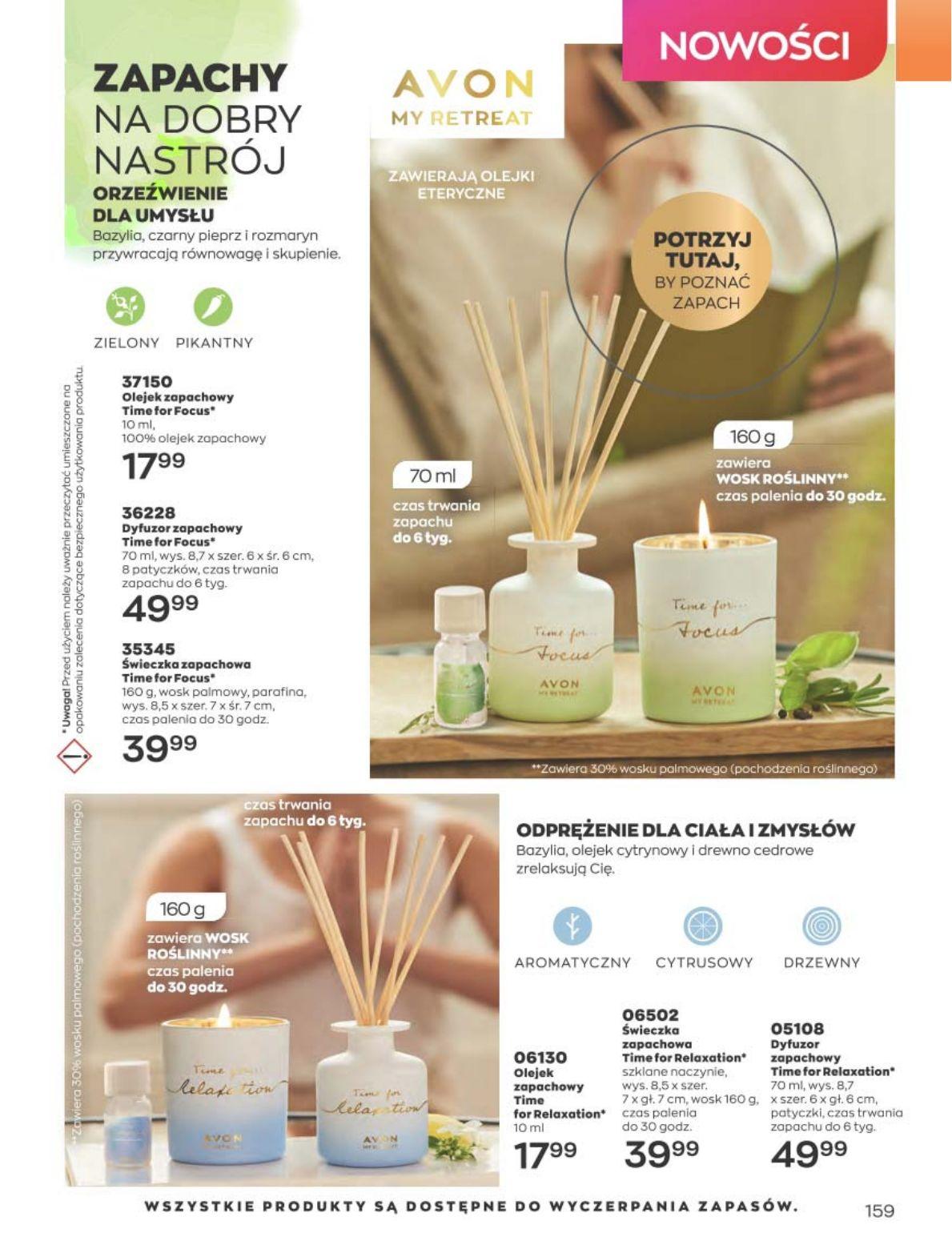 Gazetka promocyjna Avon str. 159
