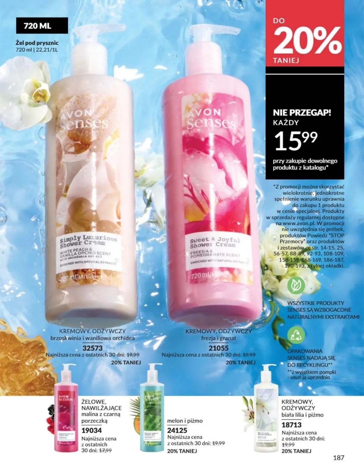Gazetka promocyjna Avon str. 187