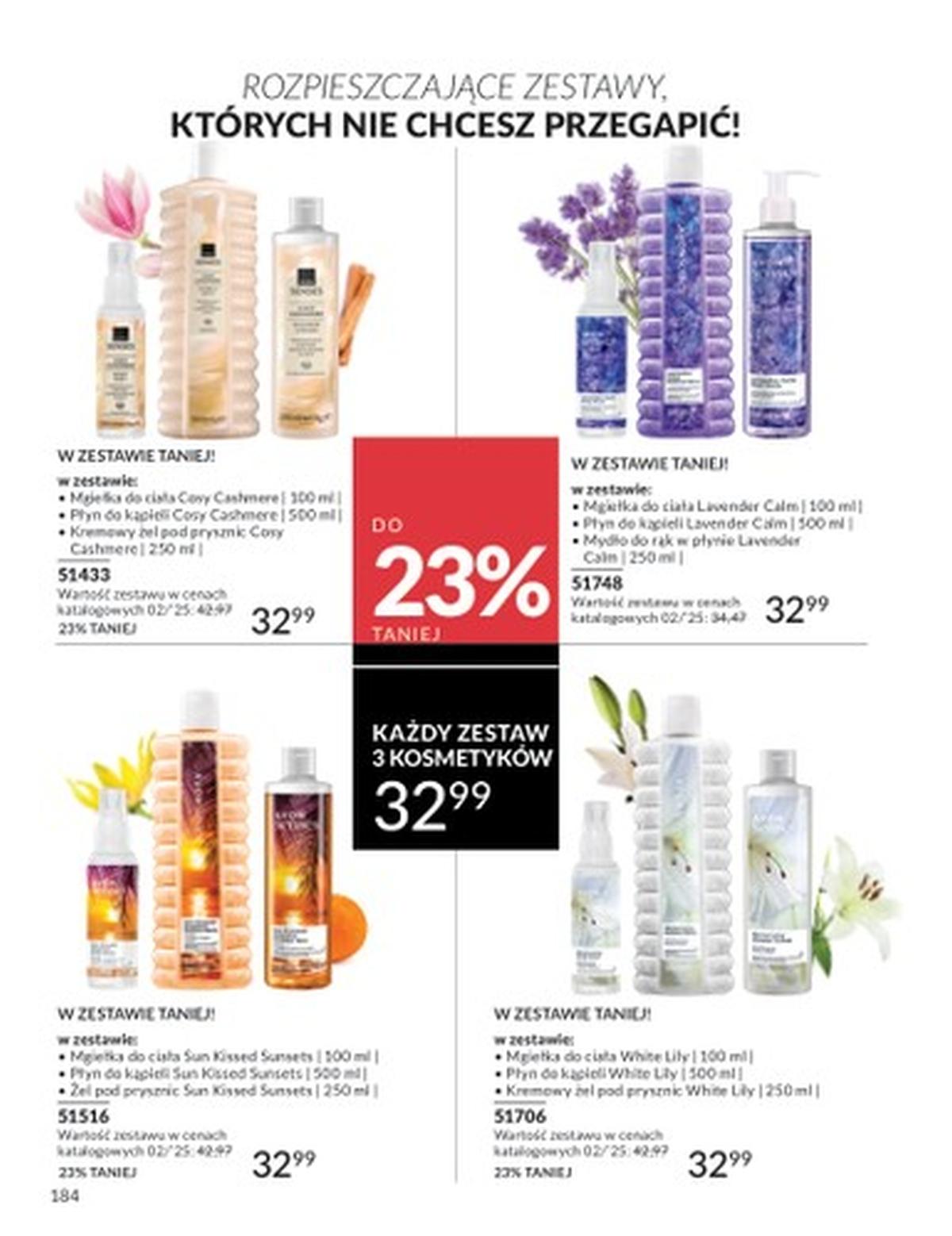 Gazetka promocyjna Avon str. 186