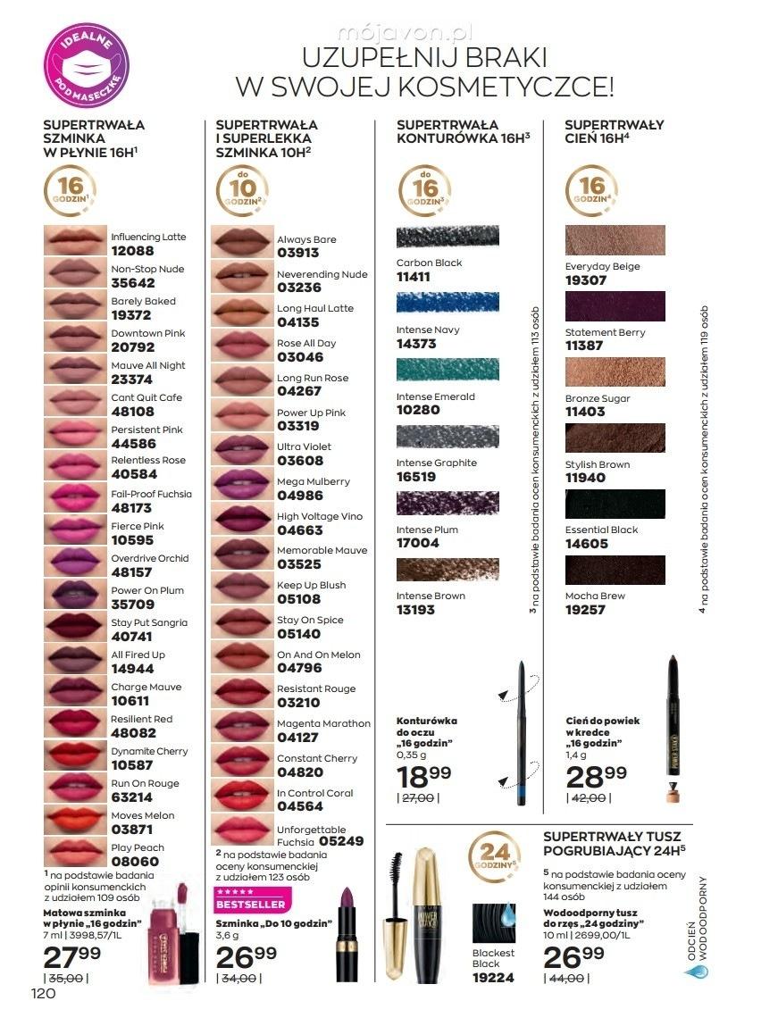 Gazetka promocyjna Avon str. 120