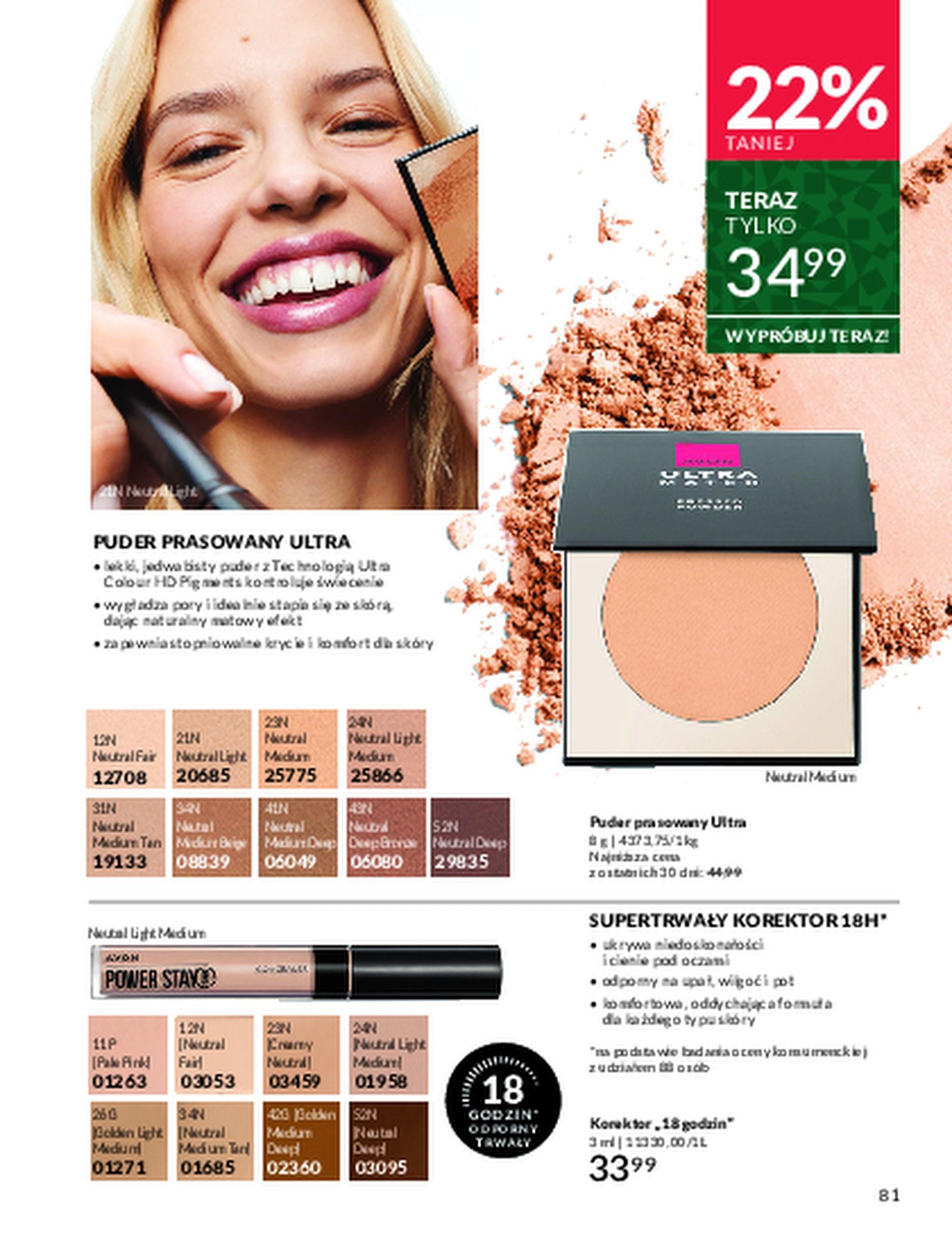 Gazetka promocyjna Avon str. 81