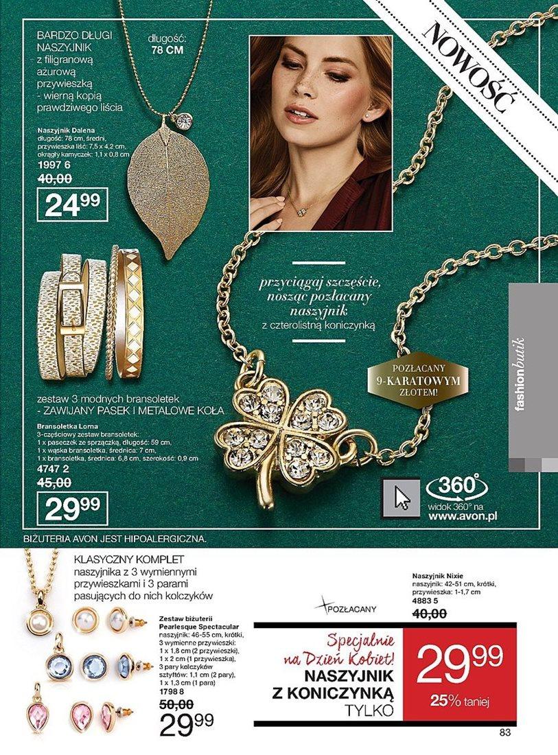 Gazetka promocyjna Avon str. 83