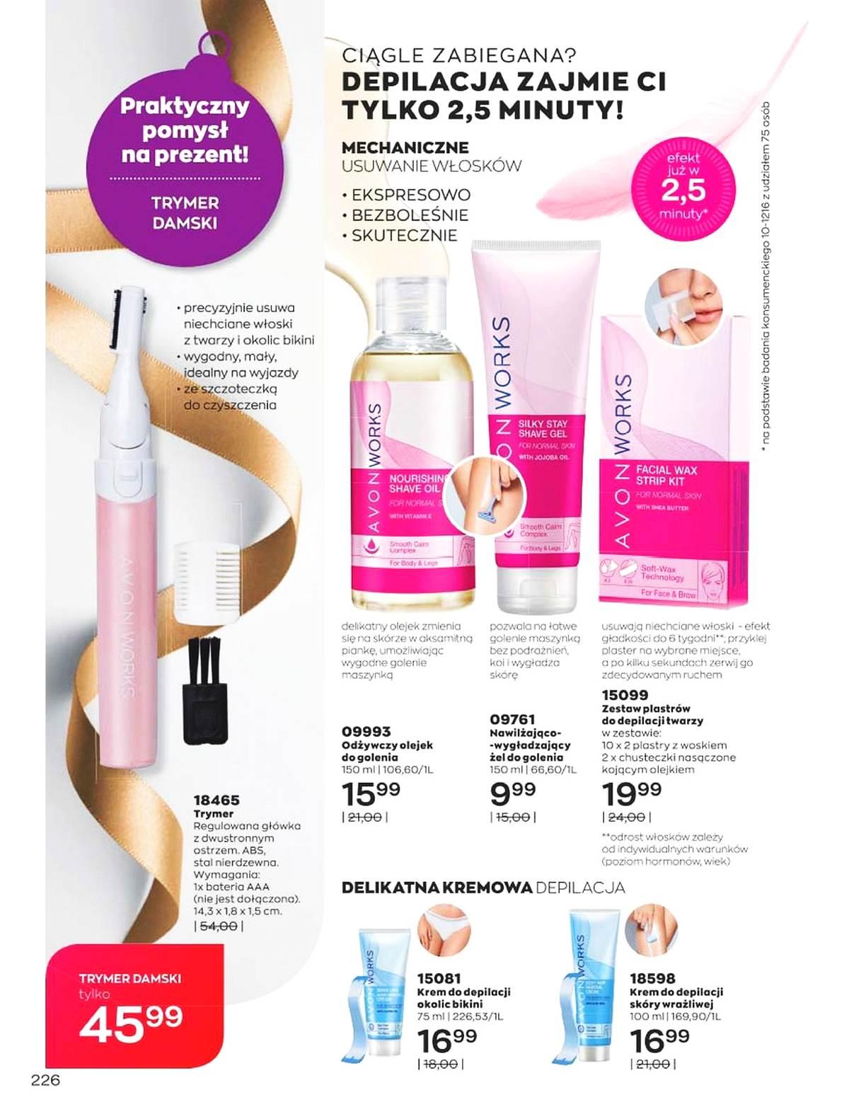 Gazetka promocyjna Avon str. 222