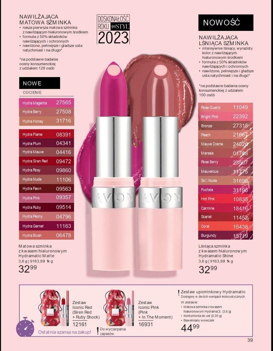 Gazetka promocyjna Avon str. 39