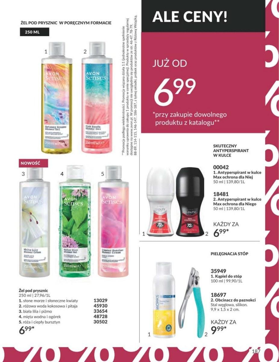 Gazetka promocyjna Avon str. 187