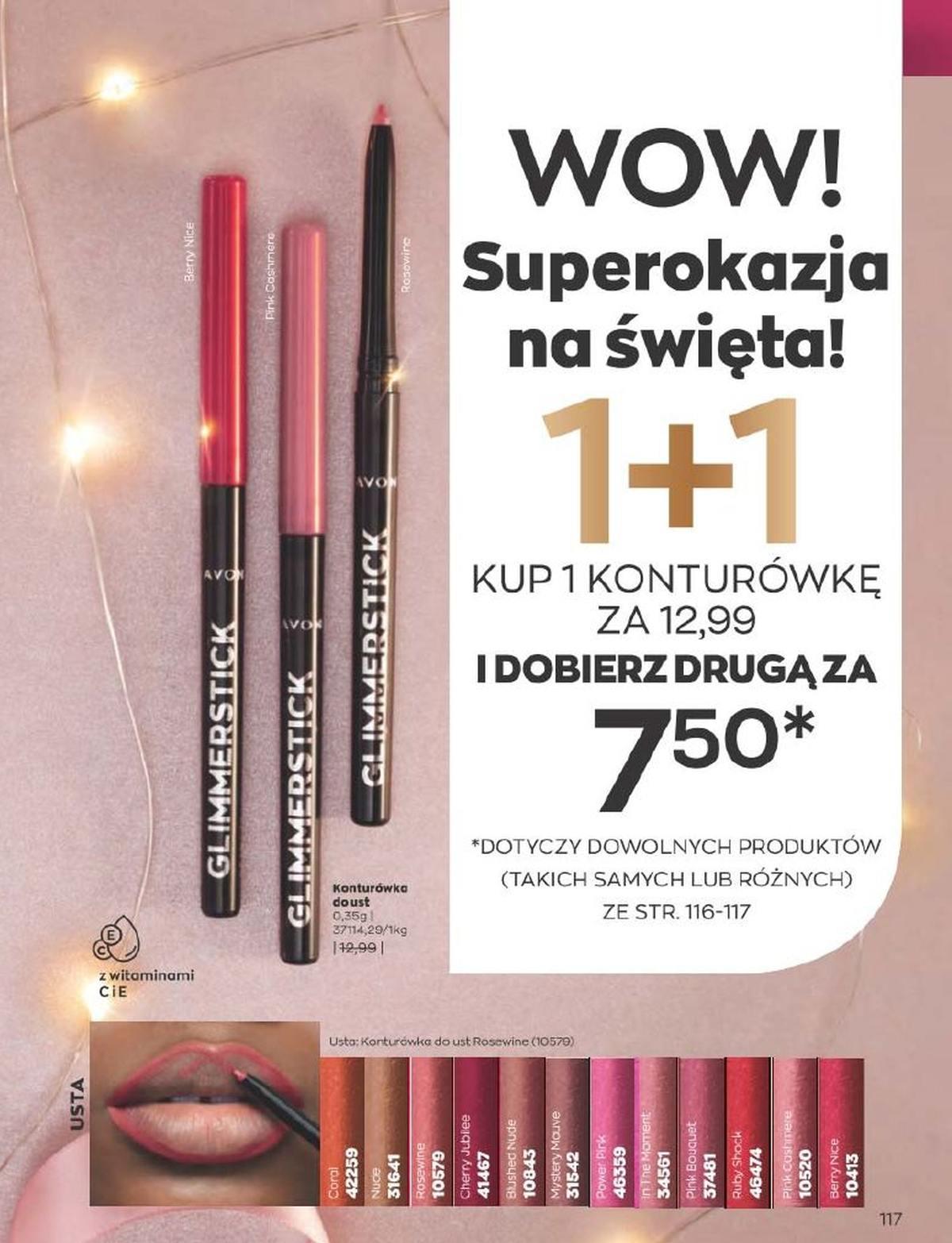 Gazetka promocyjna Avon str. 117