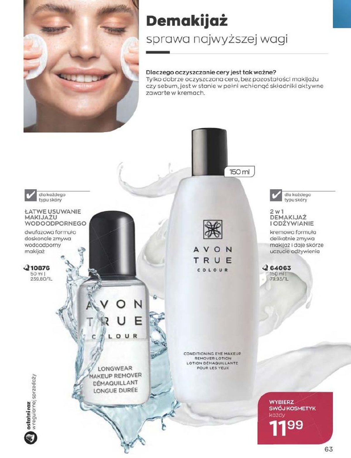 Gazetka promocyjna Avon str. 63