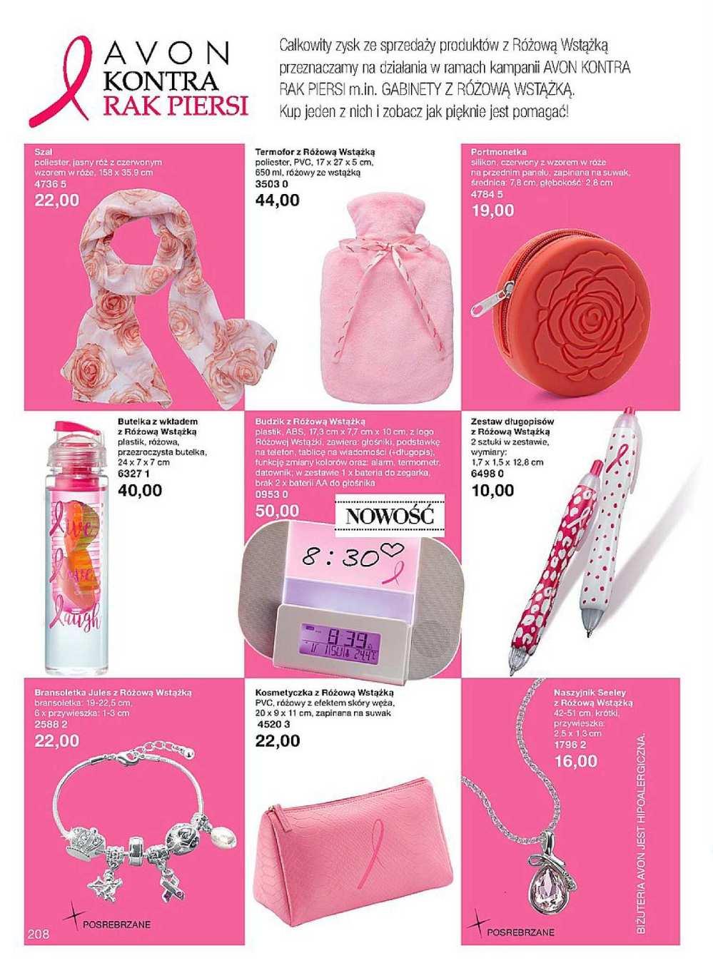 Gazetka promocyjna Avon str. 208