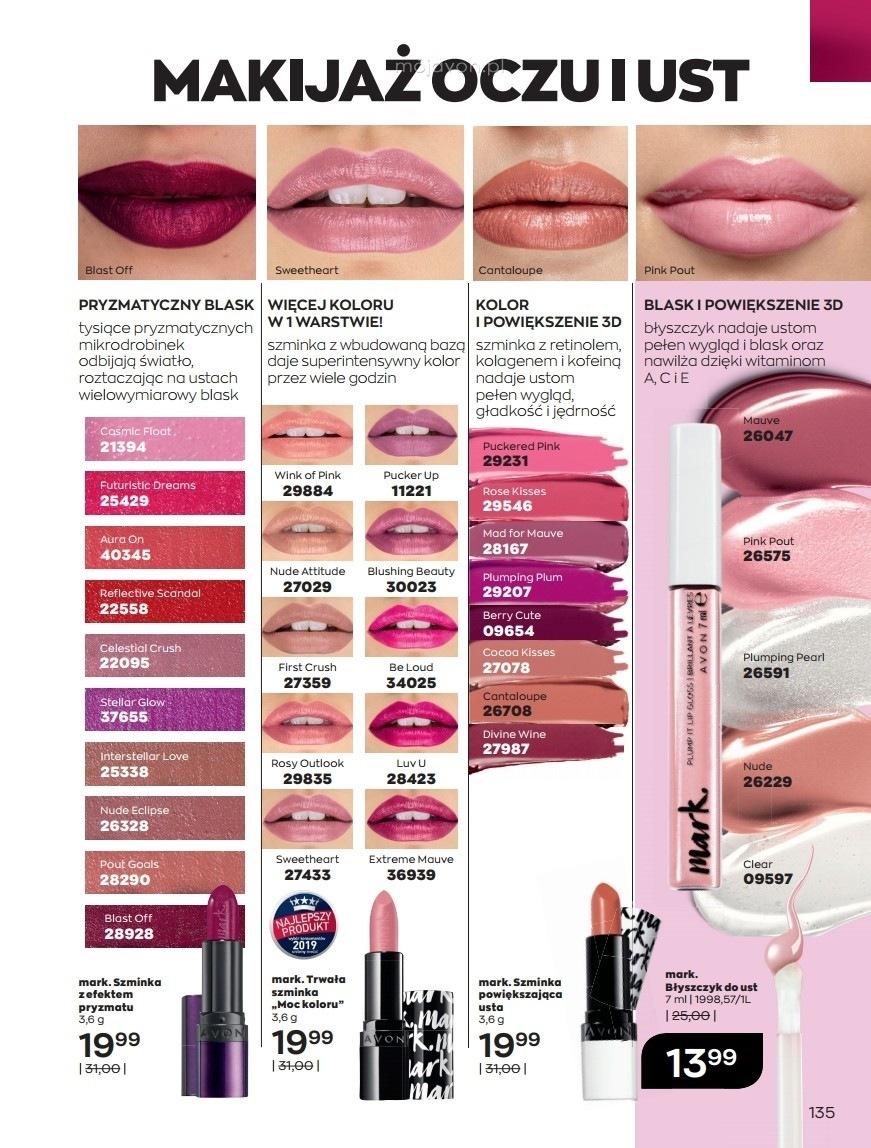 Gazetka promocyjna Avon str. 135