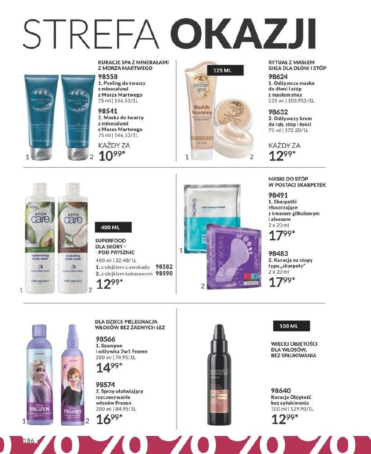 Gazetka promocyjna Avon str. 186