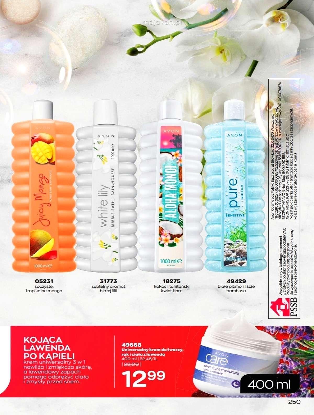 Gazetka promocyjna Avon str. 250