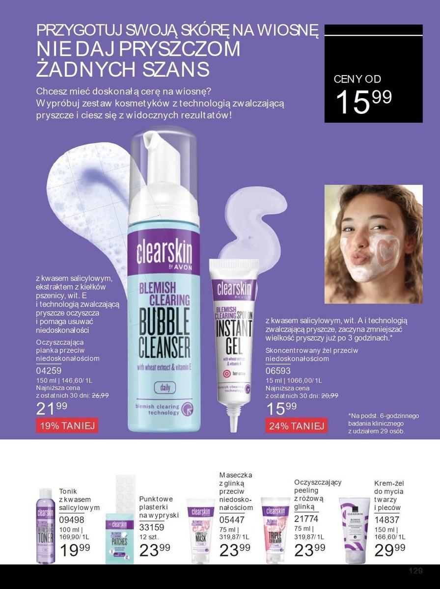 Gazetka promocyjna Avon str. 129