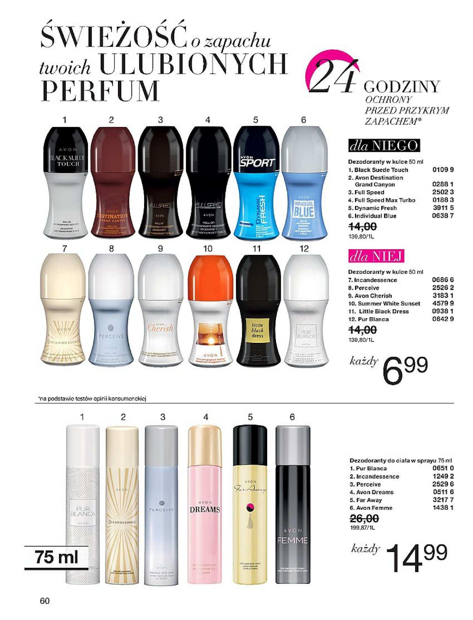 Gazetka promocyjna Avon str. 60