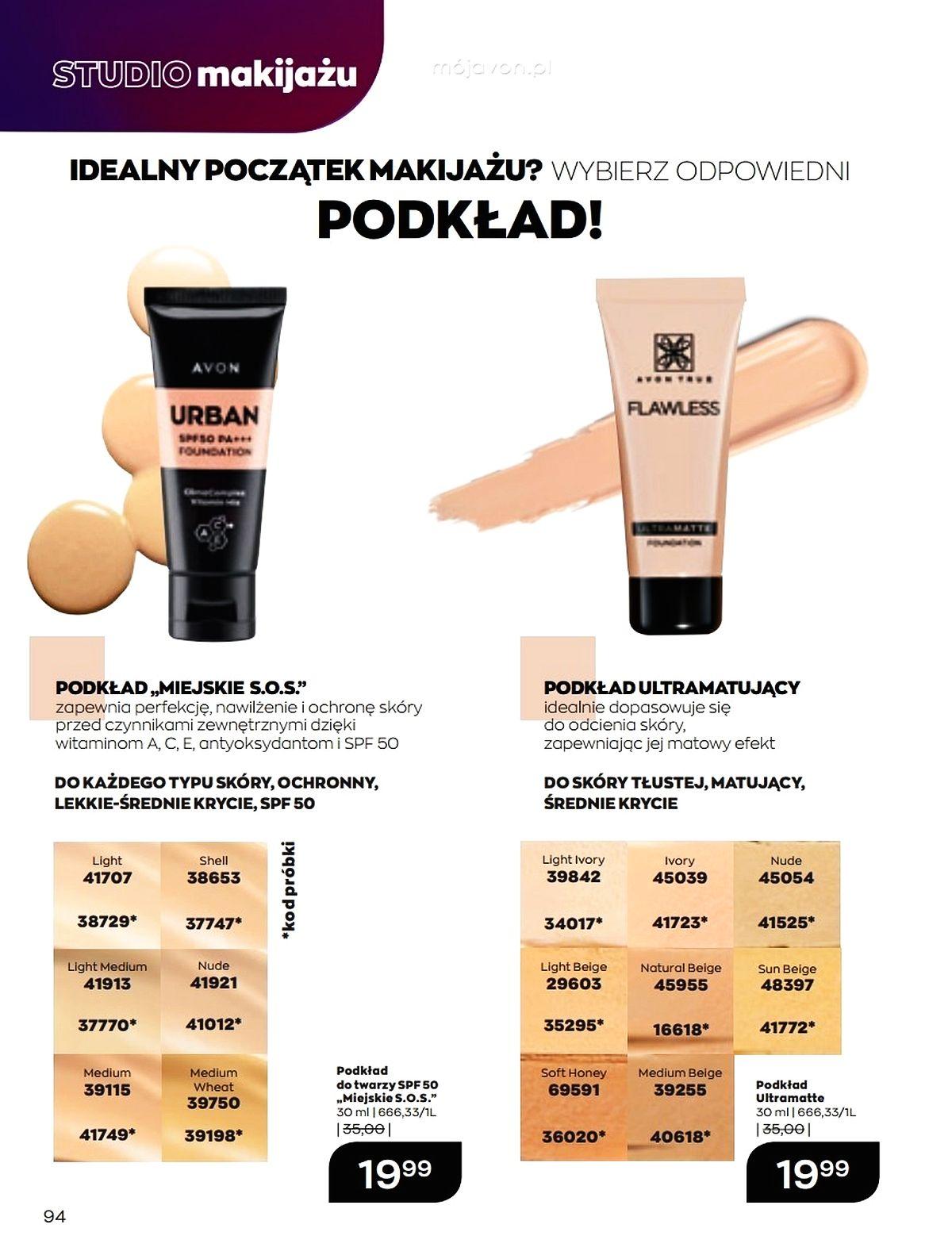 Gazetka promocyjna Avon str. 94