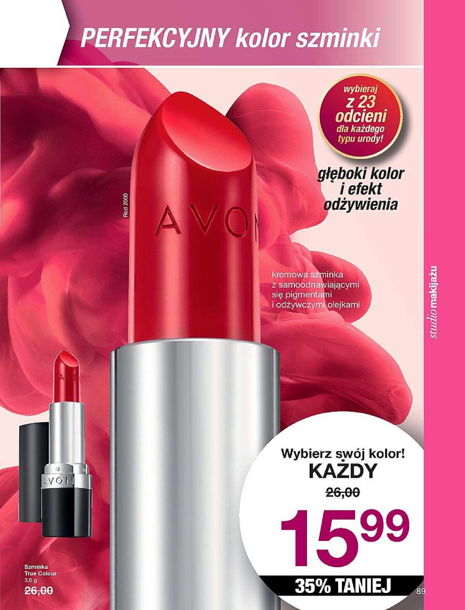 Gazetka promocyjna Avon str. 89