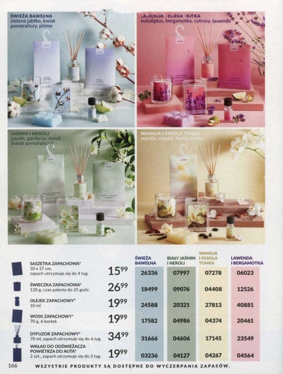 Gazetka promocyjna Avon str. 166